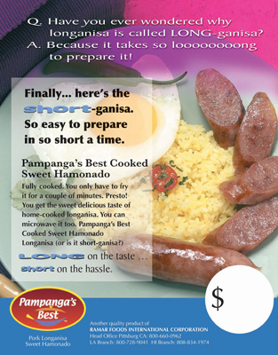 P.O.P. price poster